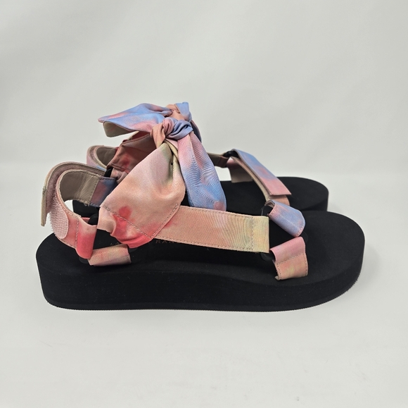Loeffler Randall Maisie Tie-Dye Sandals - Picture 3 of 6